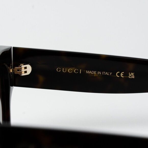 Gucci Women Sunglasses Havana Brown Square GG1794S 002 BRAND NEW main image 8